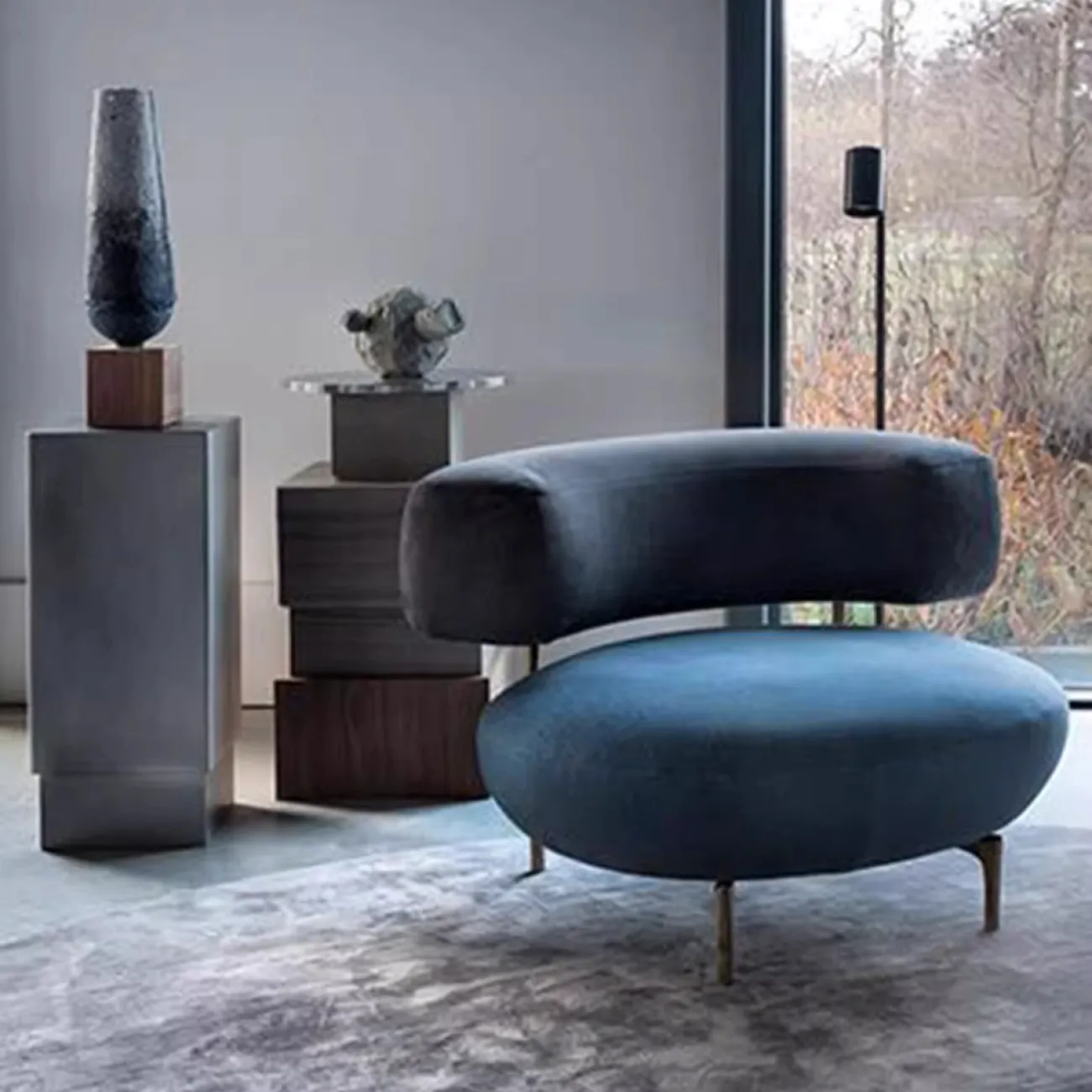 Дизайнерский Одноместный Диван Манго Yanshe от LaLume