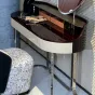 Элегантный туалетный столик с зеркалом MIVICA из бука TS38678-32