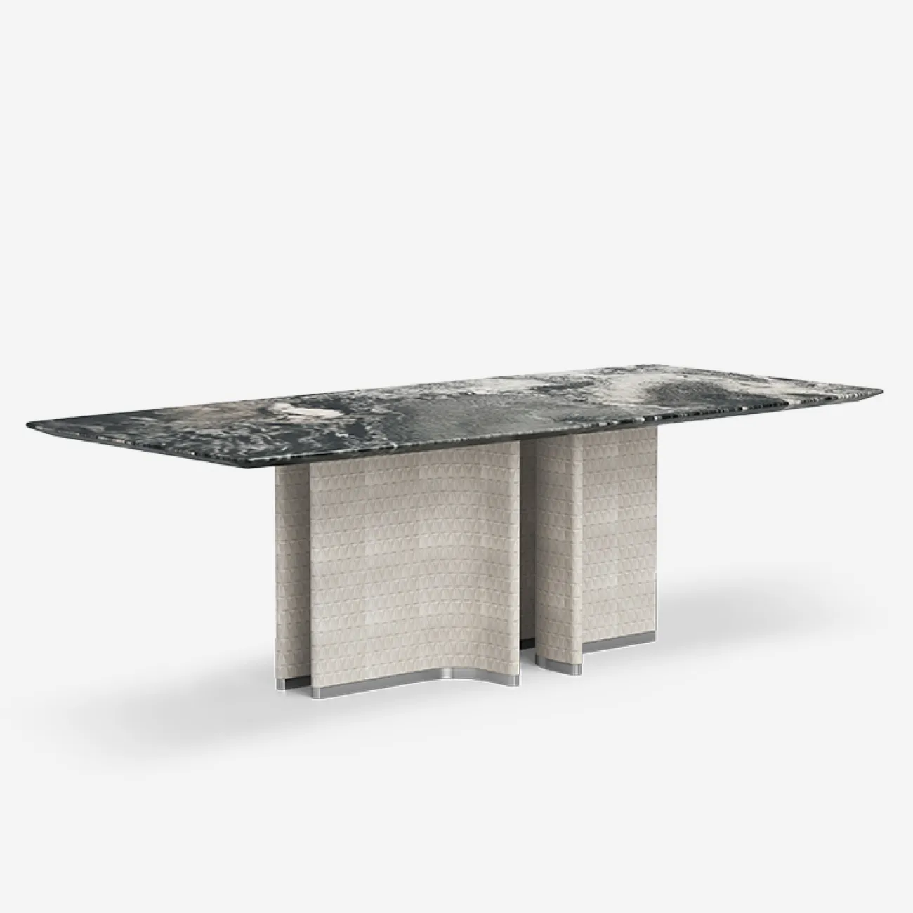 Роскошный обеденный стол MIVICA с мраморной столешницей OS38680-32