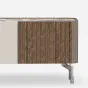 Роскошная тумба под телевизор MIVICA из бука и мрамора TB38682-32
