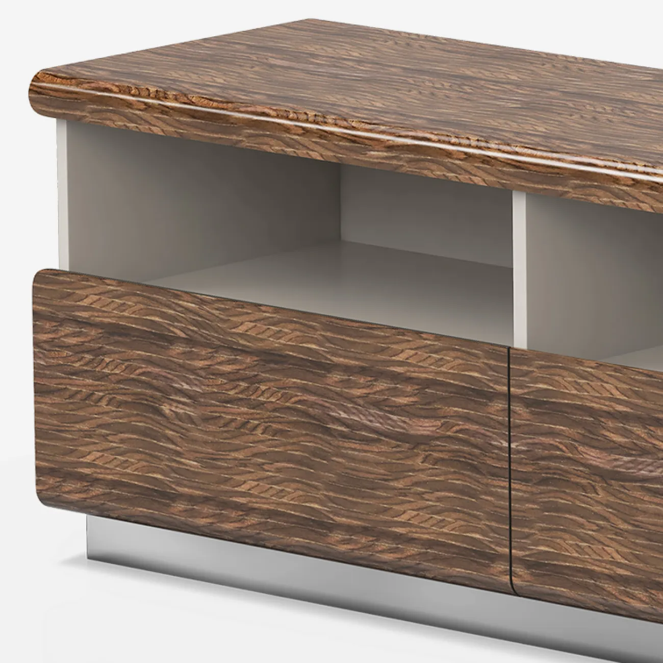 Роскошная тумба под телевизор MIVICA из бука и шпона TB38683-32