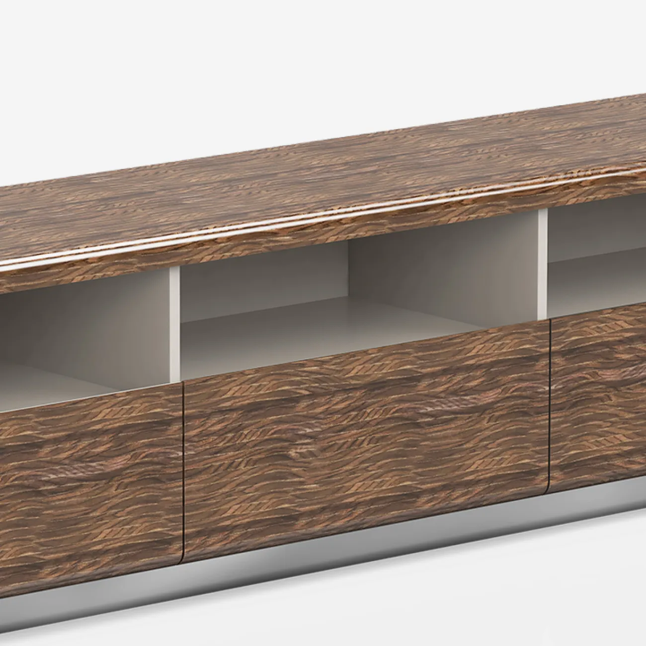 Роскошная тумба под телевизор MIVICA из бука и шпона TB38683-32