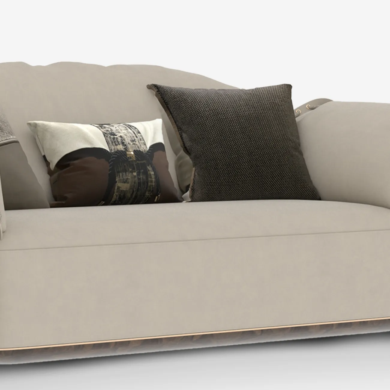 Роскошный диван MIVICA из натуральной воловьей кожи DV38685-32