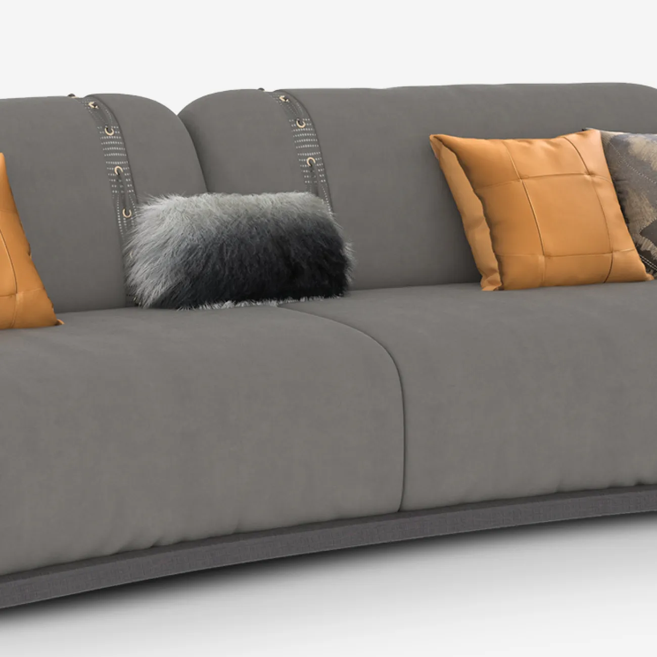 Уютный диван MIVICA из натуральной воловьей кожи DV38692-32 Уютный диван MIVICA из натуральной воловьей кожи DV38692-32