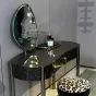 Элегантный туалетный столик с зеркалом MIVICA из бука TS38699-32