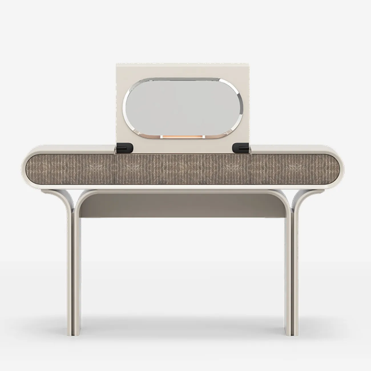 Элегантный туалетный столик со складным зеркалом MIVICA из бука TS38700-32