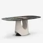 Роскошный обеденный стол MIVICA с мраморной столешницей OS38702-32