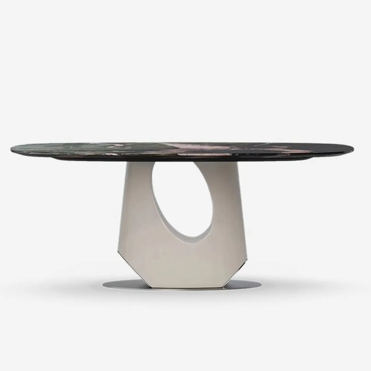 Роскошный обеденный стол MIVICA с мраморной столешницей OS38702-32