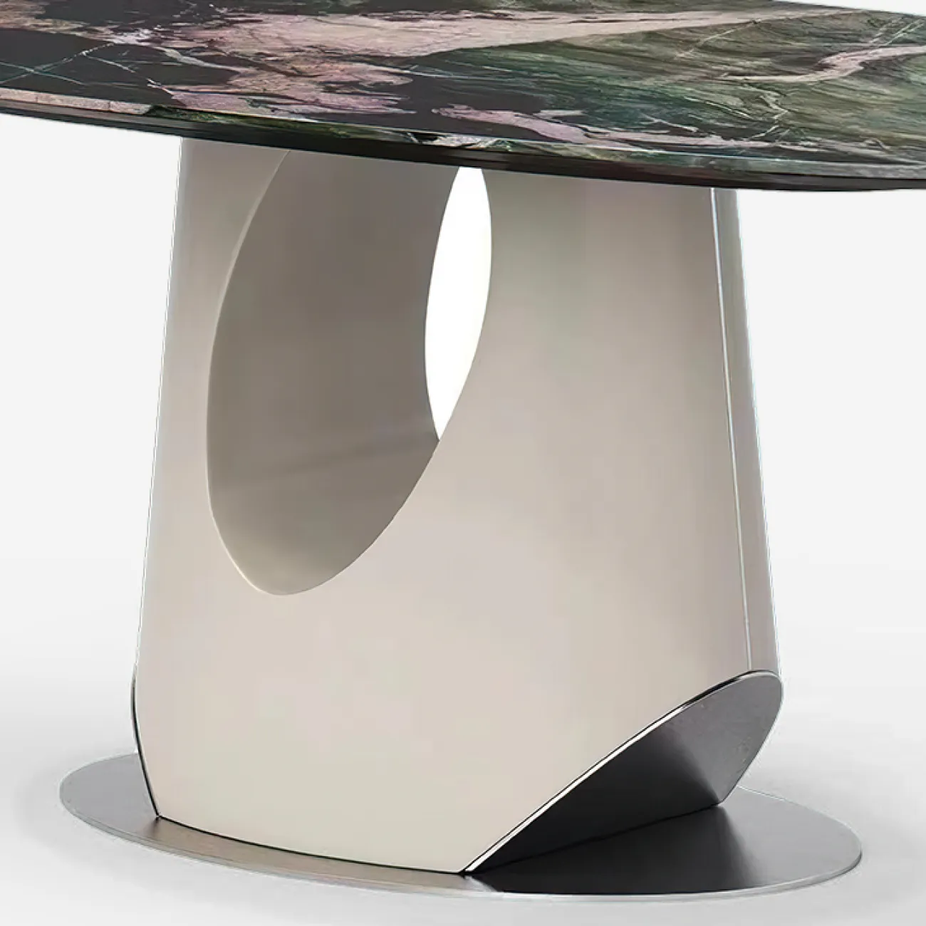 Роскошный обеденный стол MIVICA с мраморной столешницей OS38702-32