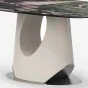 Роскошный обеденный стол MIVICA с мраморной столешницей OS38702-32