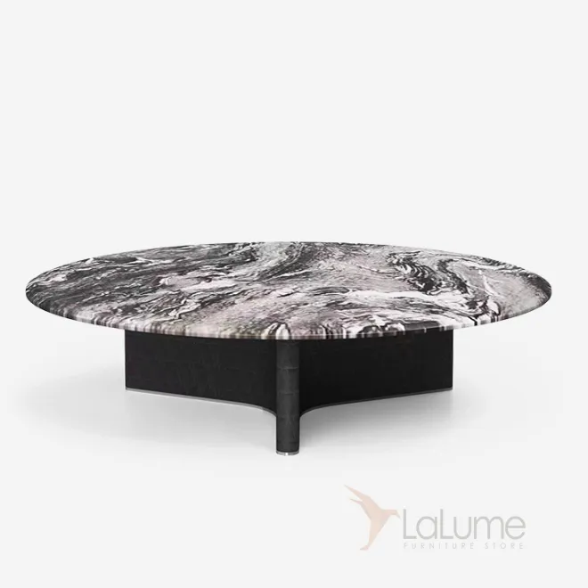 Элегантный журнальный столик MIVICA с мраморной столешницей JS38709-32