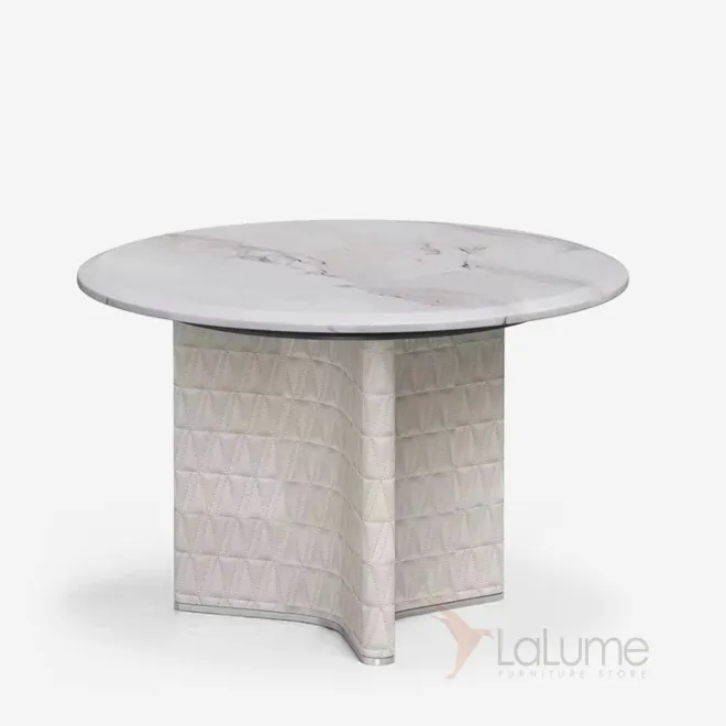 Элегантный журнальный столик MIVICA с мраморной столешницей JS38710-32