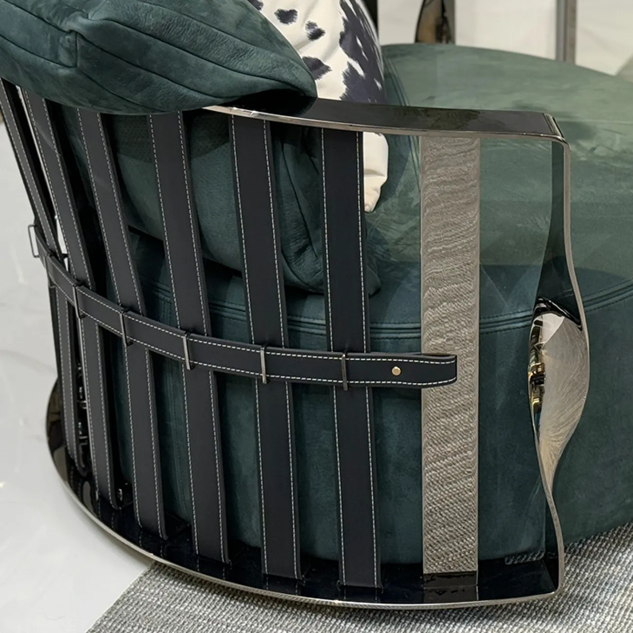 Роскошное кресло MIVICA из бука KR38711-32