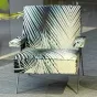 Комфортабельное кресло MIVICA из бука и кожи KR38722-32