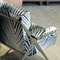 Комфортабельное кресло MIVICA из бука и кожи KR38722-32