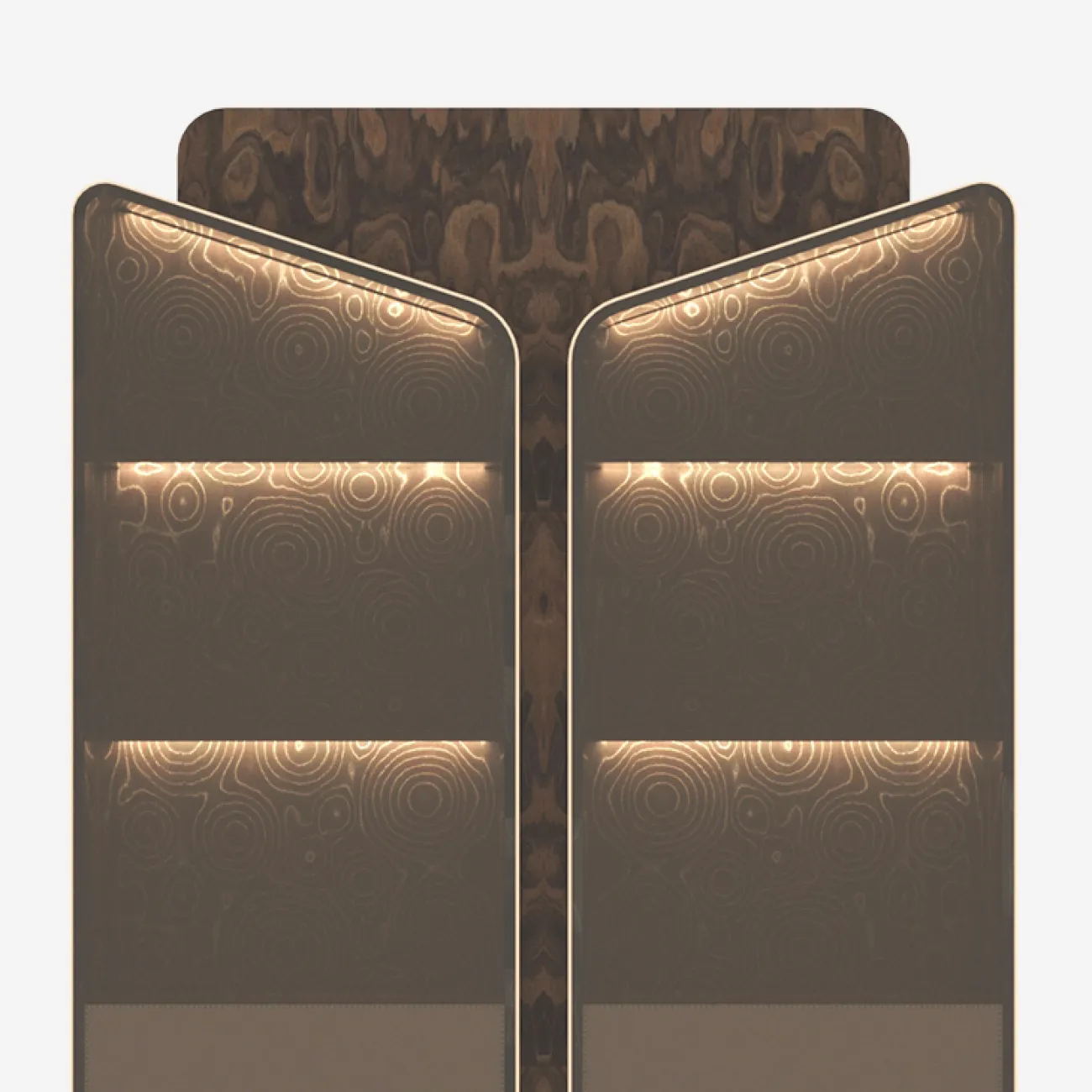 Роскошный винный шкаф с подсветкой MIVICA из бука VS38725-32