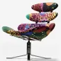 Яркое кресло "Граффити" MIVICA с подставкой под ноги KR38733-32