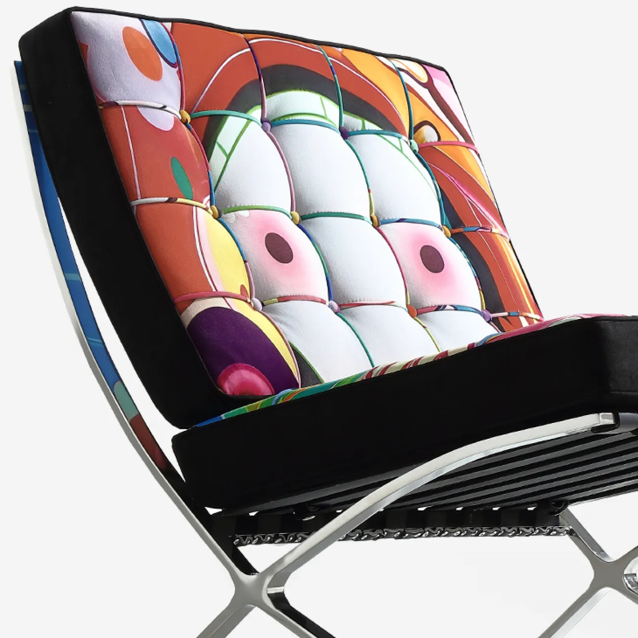 Удобное кресло "Граффити" MIVICA с ярким рисунком KR38735-32