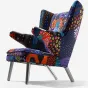 Комфортабельное кресло "Граффити" MIVICA с ярким принтом KR38737-32