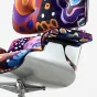 Яркое кресло "Граффити" MIVICA с подставкой под ноги KR38738-32