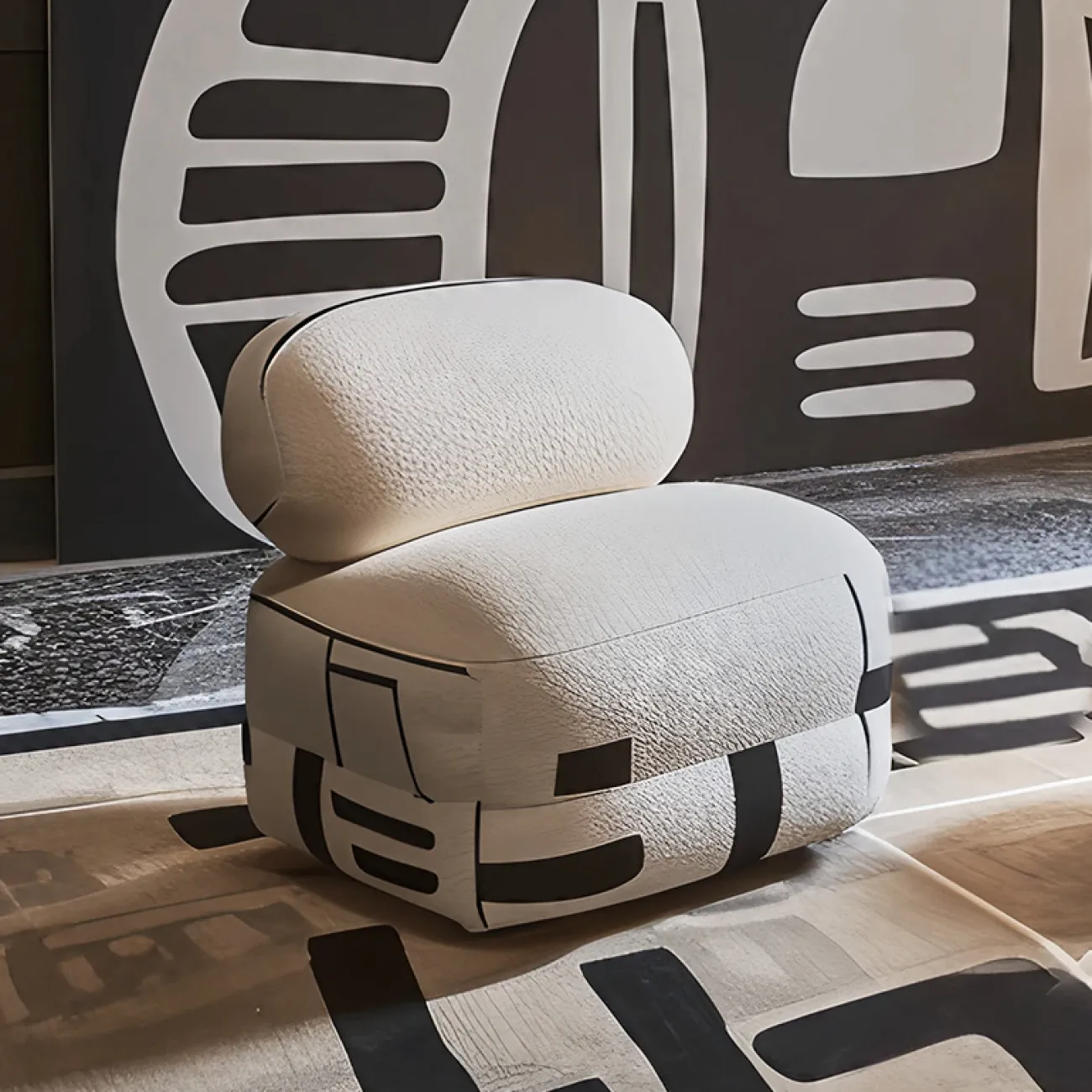 Креативное кресло MIVICA из дерева KR38743-32