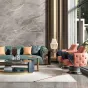 Роскошное кресло MIVICA из натуральной кожи и дерева KR38750-32