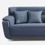 Респектабельный диван MIVICA из натуральной матовой кожи DV38759-32