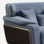 Респектабельный диван MIVICA из натуральной матовой кожи DV38759-32