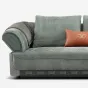 Респектабельный диван MIVICA из натуральной матовой кожи DV38764-32