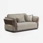 Роскошный диван MIVICA из натуральной матовой кожи DV38768-32