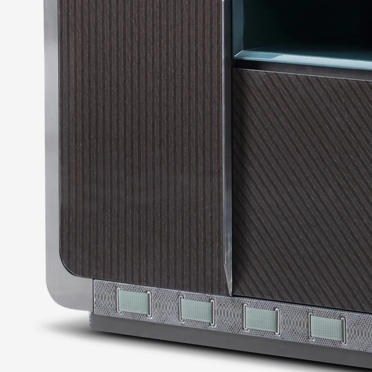 Красивый буфет MIVICA из дерева и мрамора BF38773-32