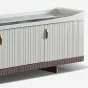 Роскошная тумба под телевизор MIVICA со столешницей из мрамора TB38774-32