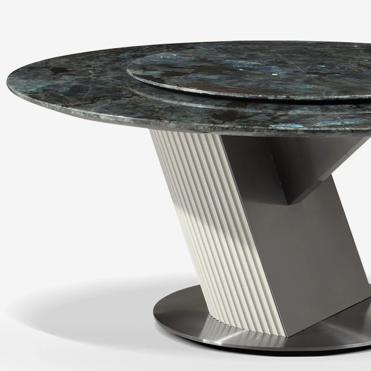 Роскошный обеденный стол MIVICA с мраморной столешницей OS38779-32