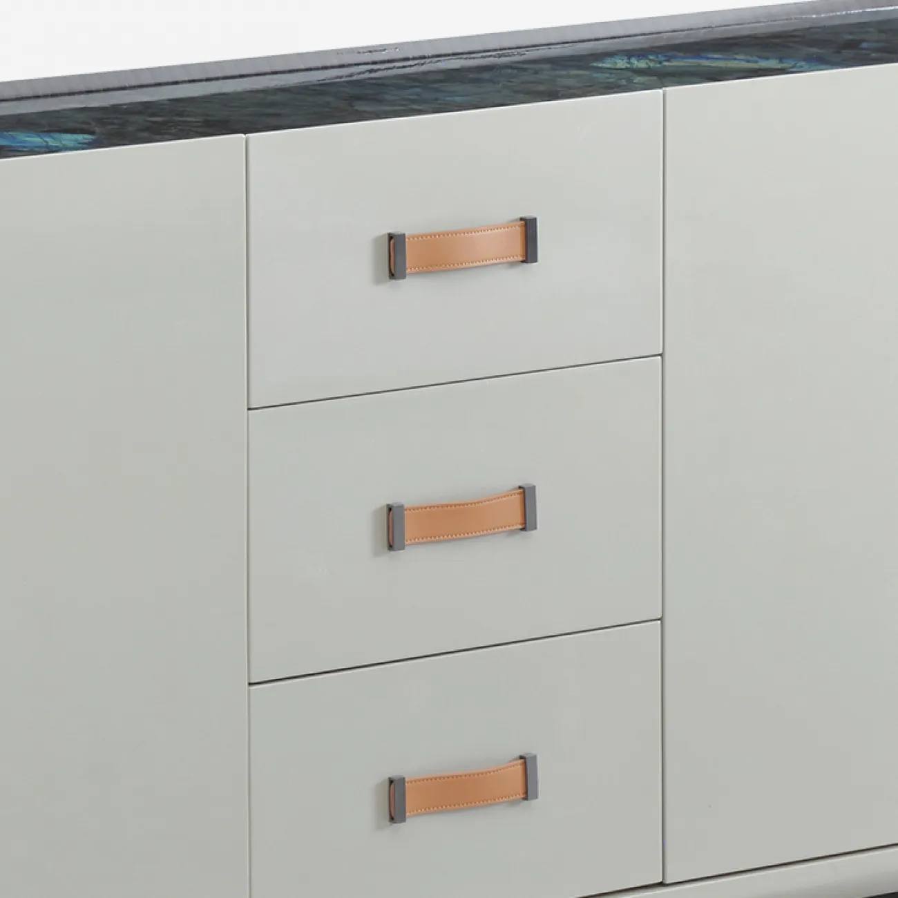 Роскошный комод MIVICA с мраморной столешницей KD38781-32