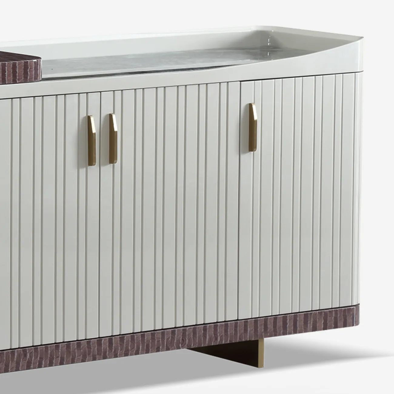 Элегантный сервант MIVICA с мраморной столешницей SV38783-32