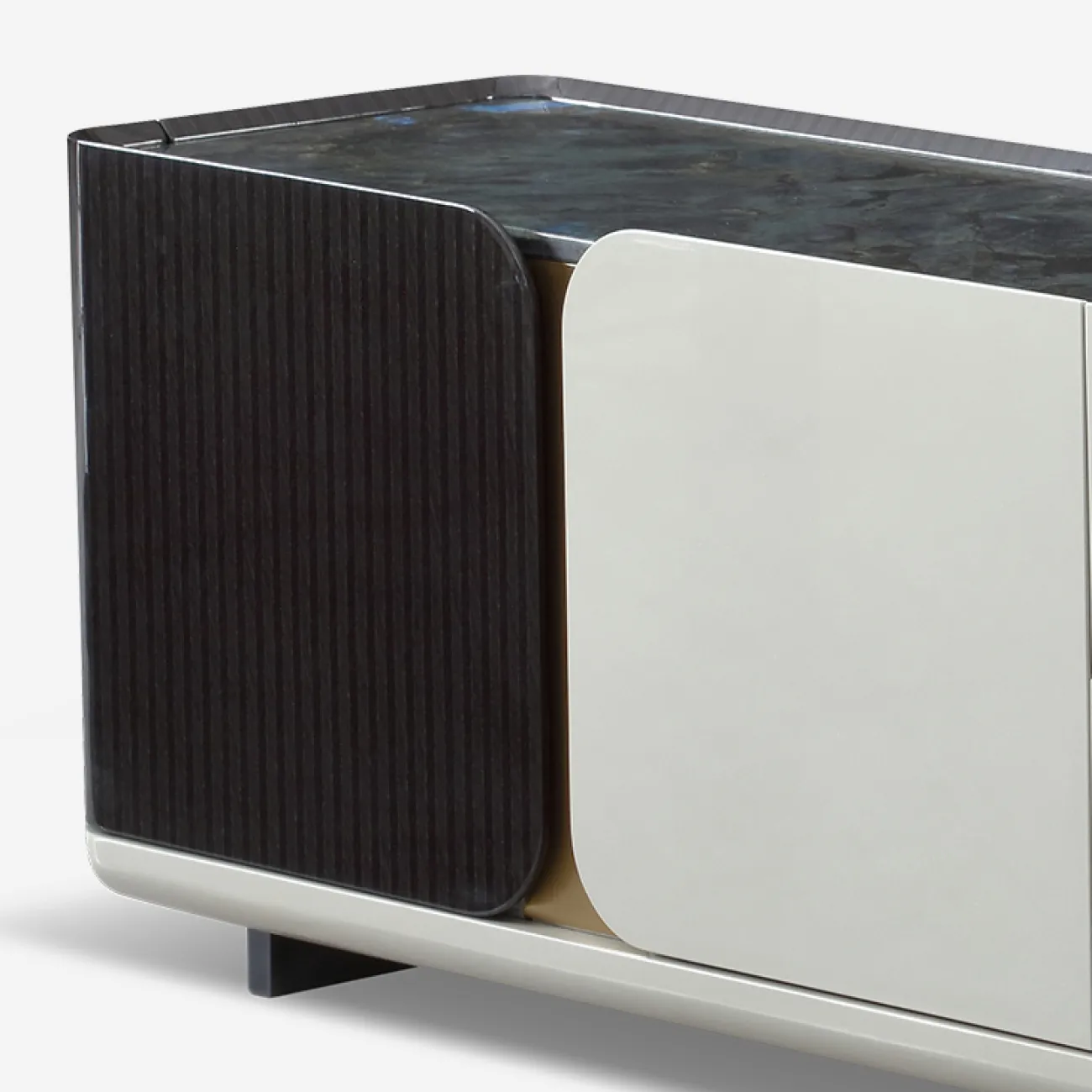 Роскошная тумба под телевизор MIVICA со столешницей из мрамора TB38785-32