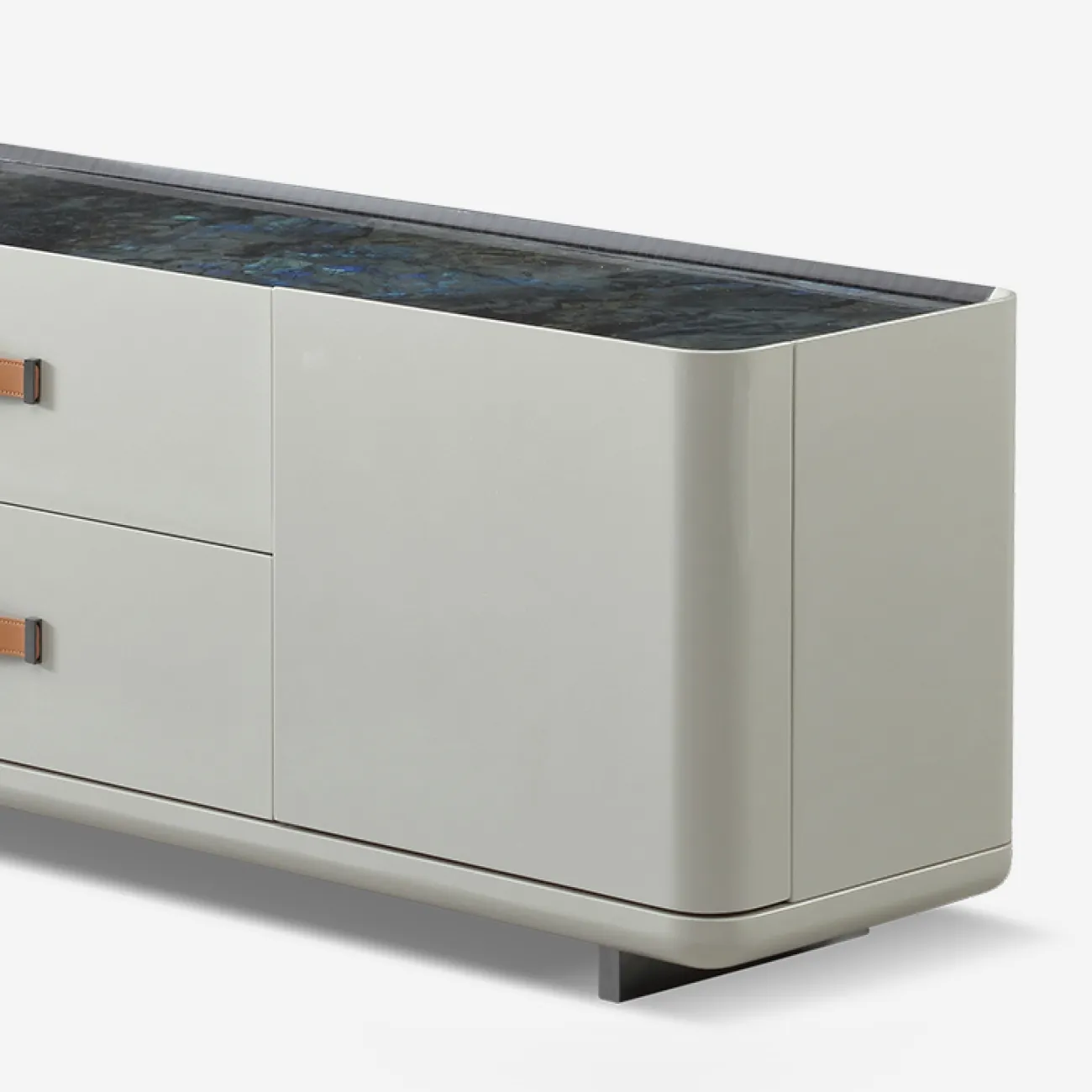 Роскошная тумба под телевизор MIVICA со столешницей из мрамора TB38785-32