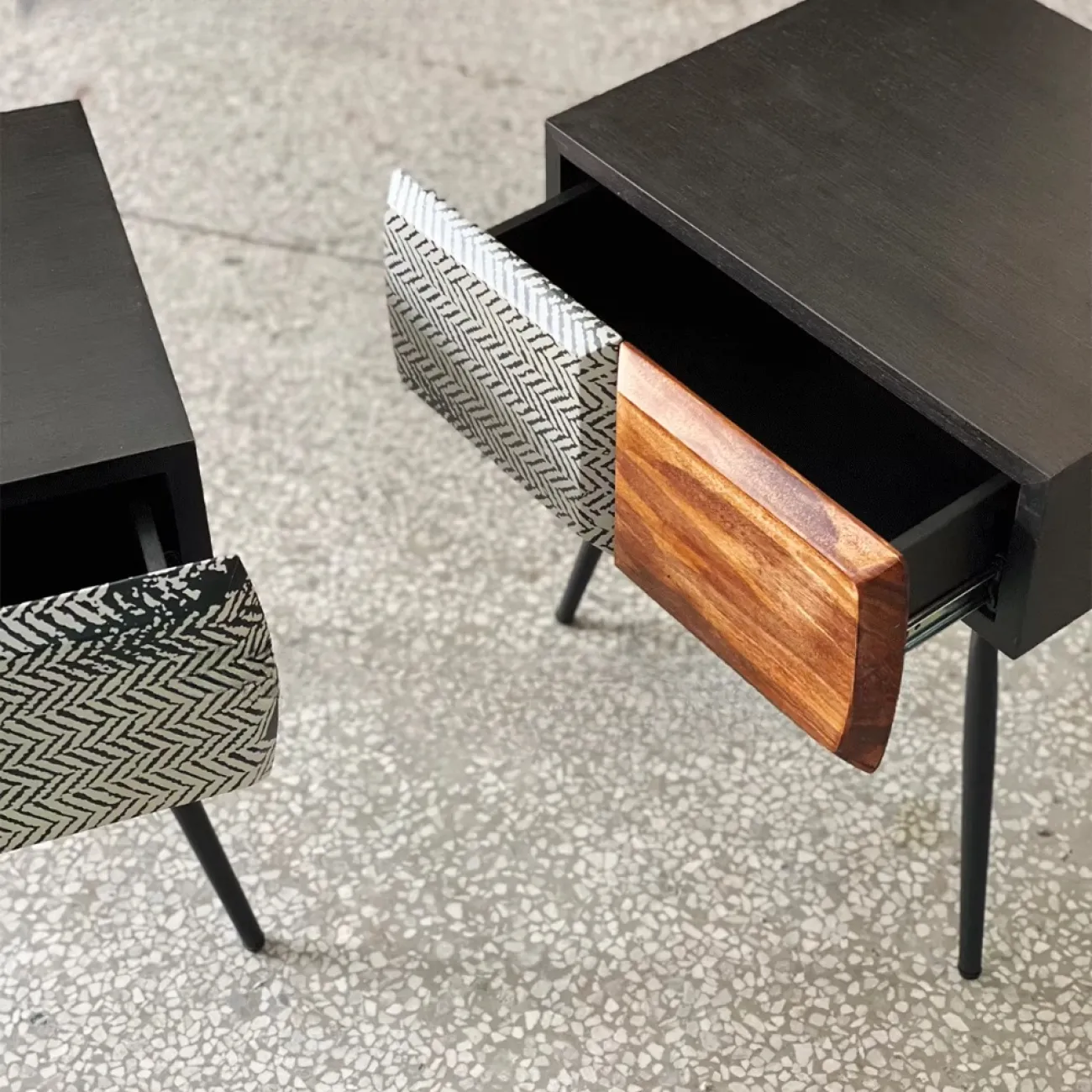 Дизайнерская Прикроватная Тумба двух видов Yanshe от LaLume