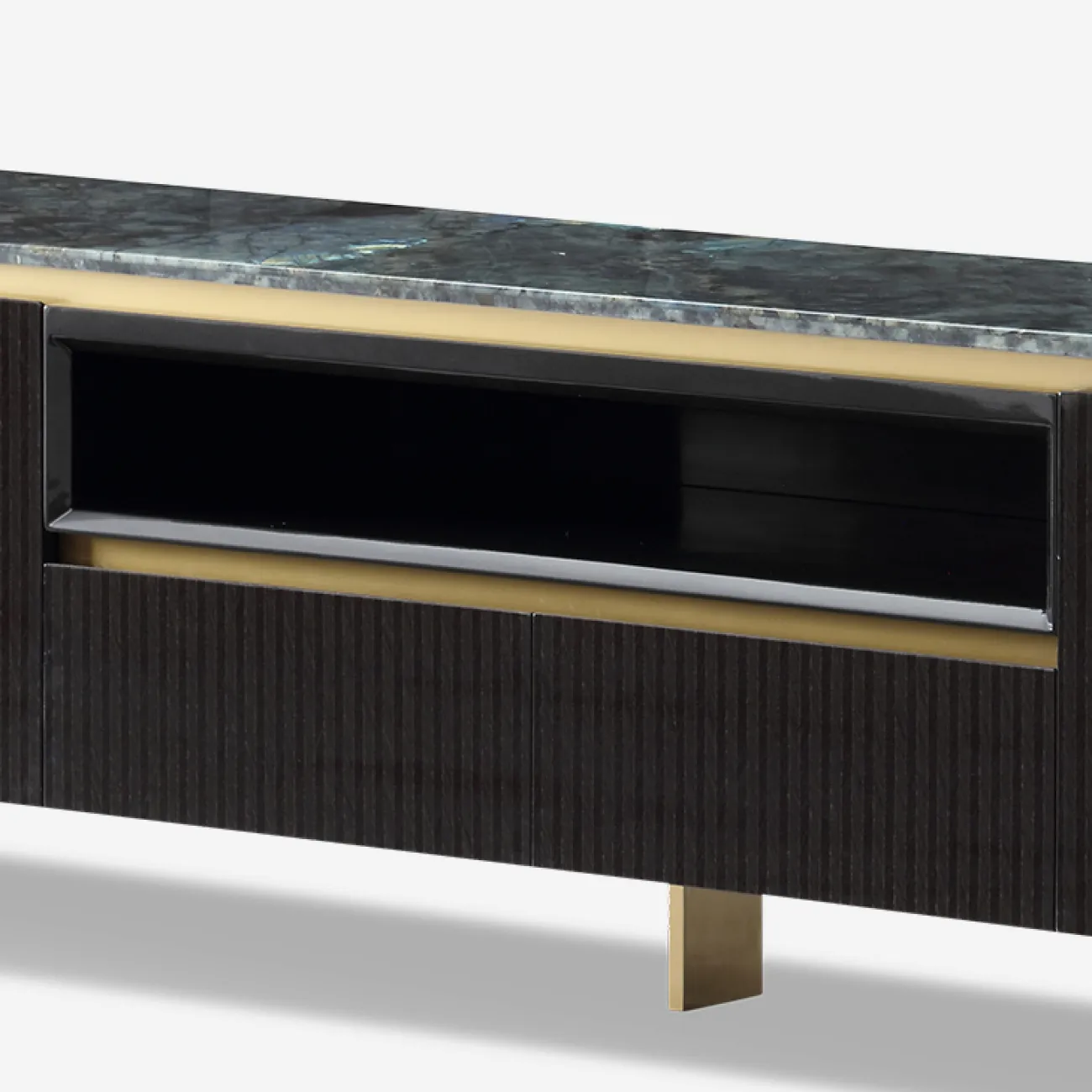 Красивая тумба под телевизор MIVICA с мраморной столешницей TB38800-32