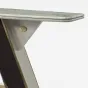 Элегантный пристенный столик MIVICA со столешницей из мрамора PS38801-32