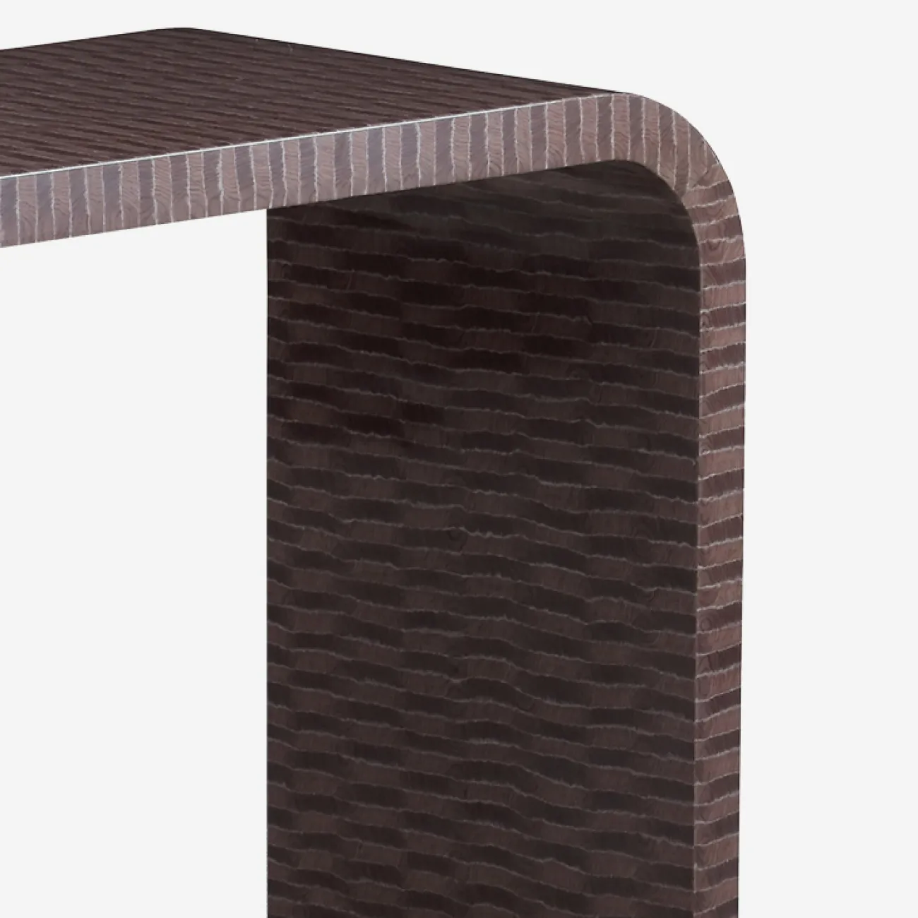 Элегантный туалетный столик с зеркалом MIVICA из дерева и шпона TS38804-32