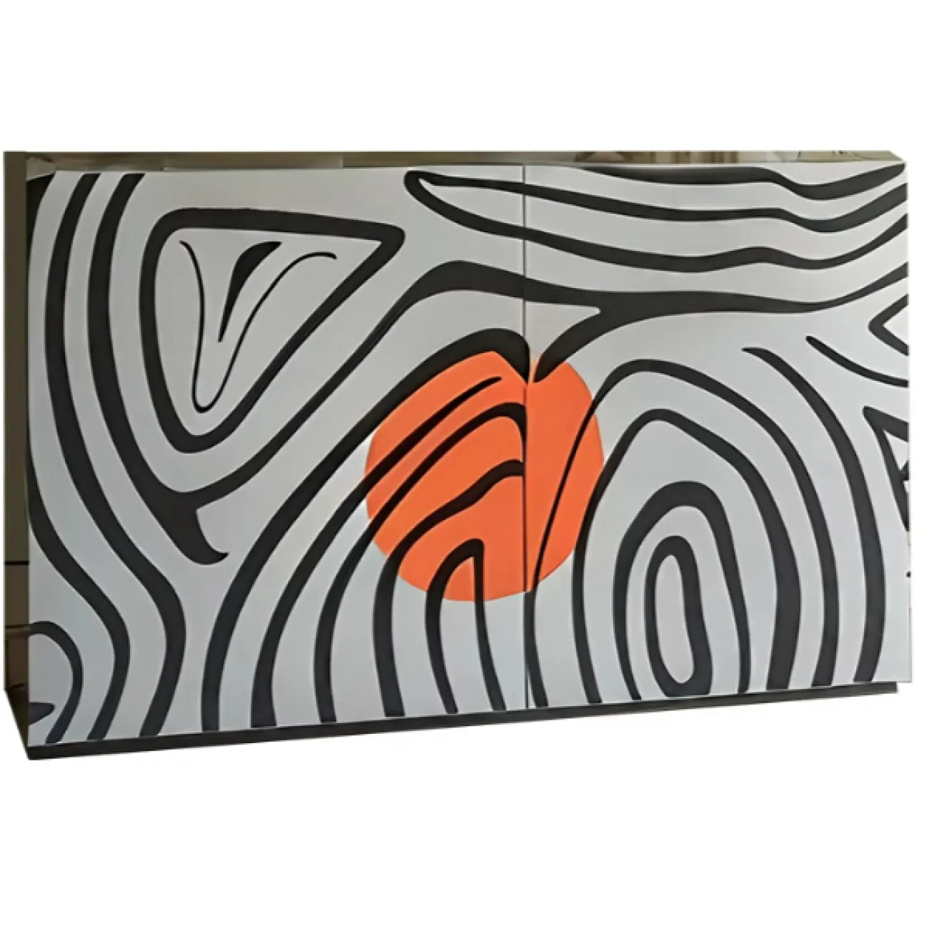 Дизайнерский комод MIVICA с ручной росписью KD38805-32 Дизайнерский комод MIVICA с ручной росписью KD38805-32