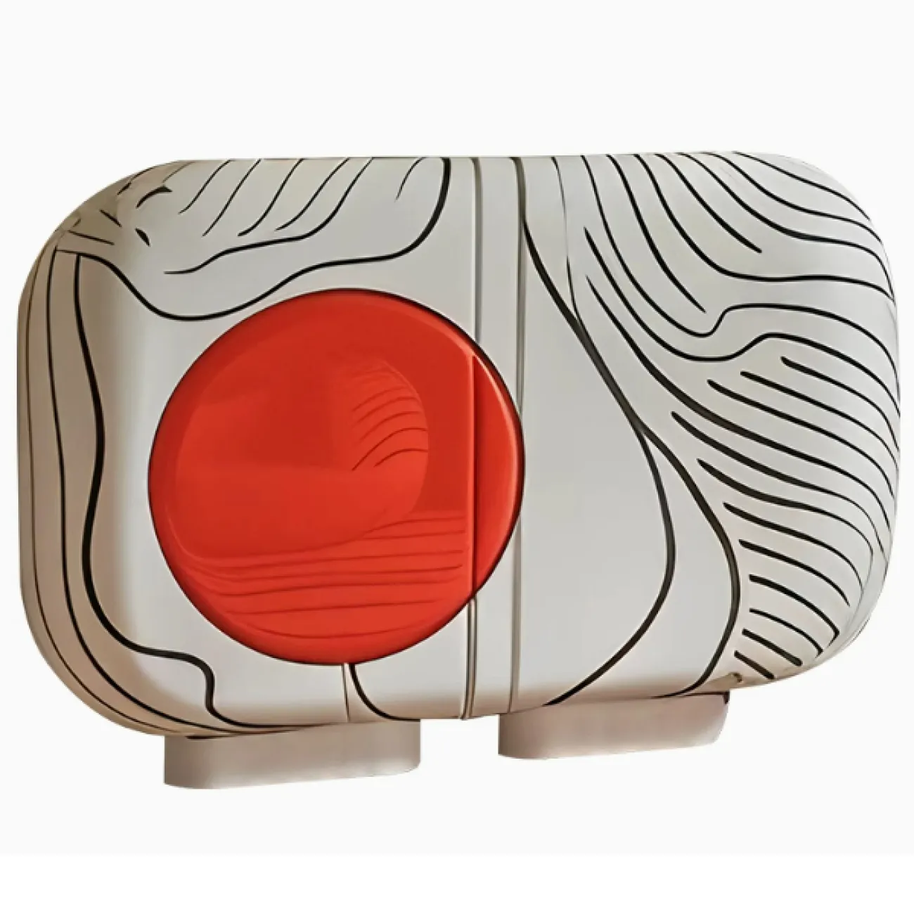 Дизайнерский комод MIVICA с ручной росписью KD38805-32 Дизайнерский комод MIVICA с ручной росписью KD38805-32