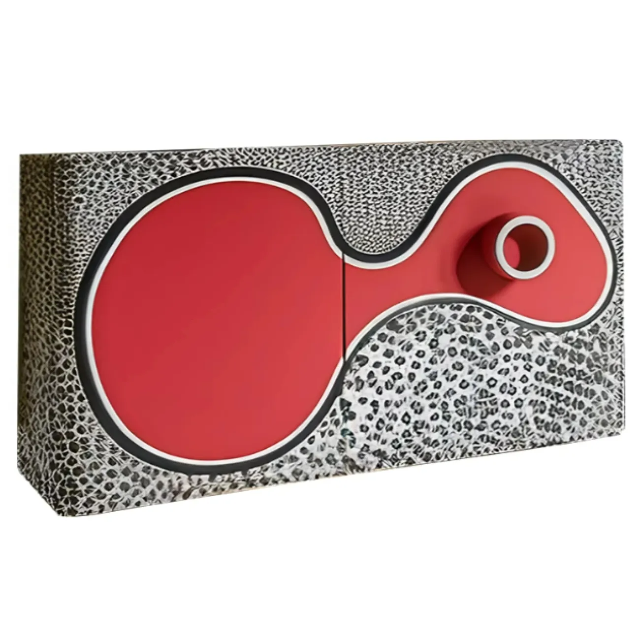 Дизайнерский комод MIVICA с ручной росписью KD38805-32 Дизайнерский комод MIVICA с ручной росписью KD38805-32