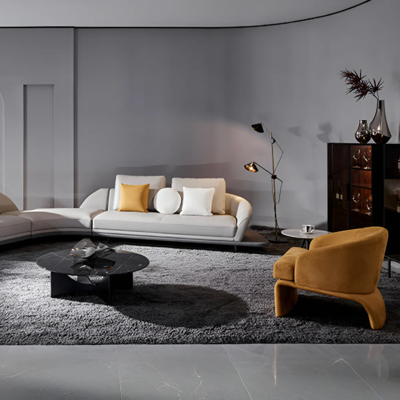 Роскошное кресло MIVICA из дерева KR38815-32