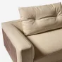 Просторный угловой диван MIVICA из искусственной кожи DV38821-32