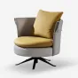 Роскошное кресло MIVICA  из натуральной воловьей кожи KR38836-32