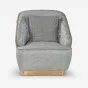 Роскошное кресло MIVICA  из искусственной кожи KR38839-32