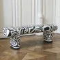 Стильная скамья MIVICA из сосны SK38865-32