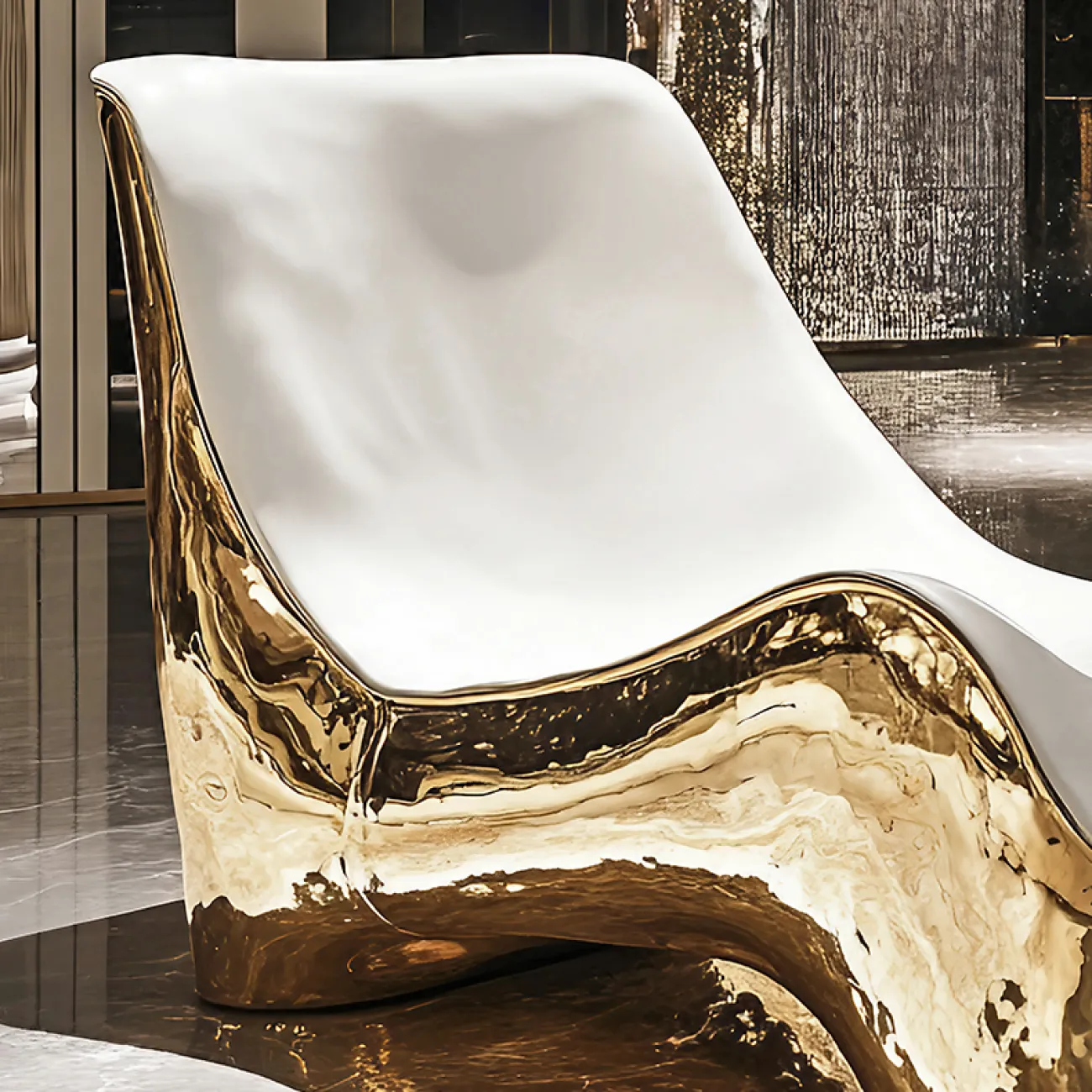 Роскошное кресло MIVICA из дерева KR38871-32